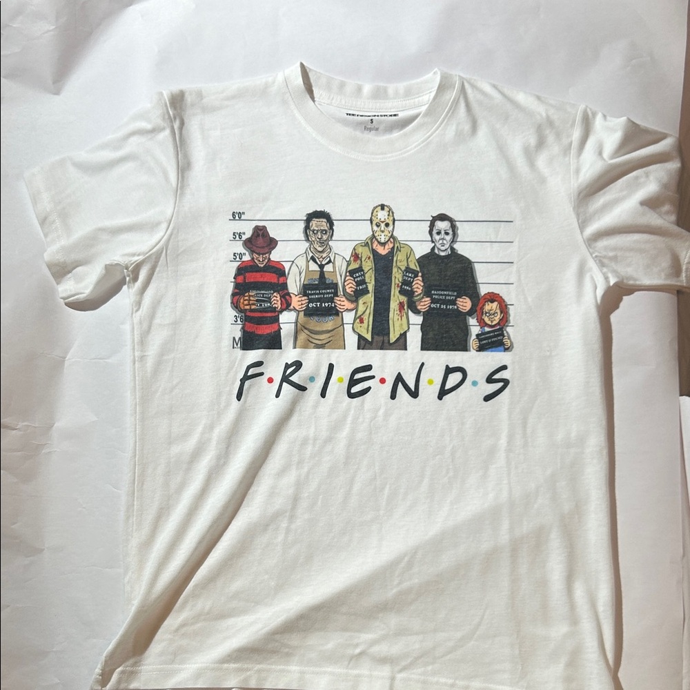 F•R•I•E•N•D•S Horror Classics Lineup Freddy, Leatherface, Jason, Michael, Chucky